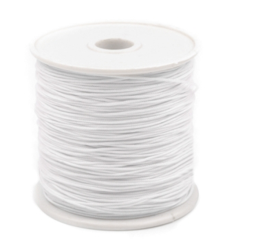 Nylonkordel dünn, weiss